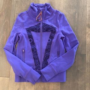 Ivivva girls zip up jacket